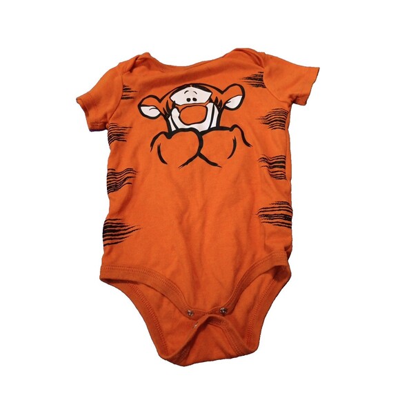 Disney Baby Tigger Orange One-Piece Outfit 24 Months Soft Winnie the Pooh - Picture 1 of 4